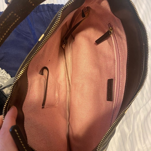 Dooney & Bourke giraffe print leather bag - Picture 4 of 5